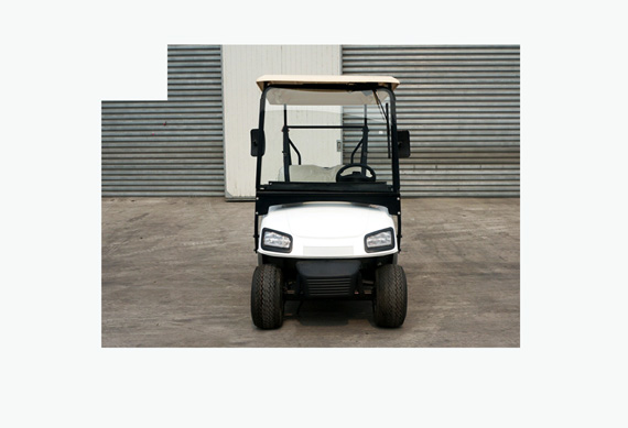 Zhongyi brand 2 seater battery powered golf cart electric utility vehicle for wholesales