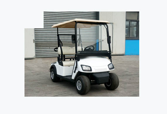 Zhongyi brand 2 seater battery powered golf cart electric utility vehicle for wholesales