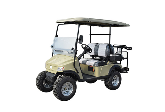 Mini 4 Seater Electric Golf Cart With Cargo Box