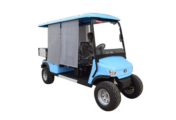 Mini 4 Seater Electric Golf Cart With Cargo Box