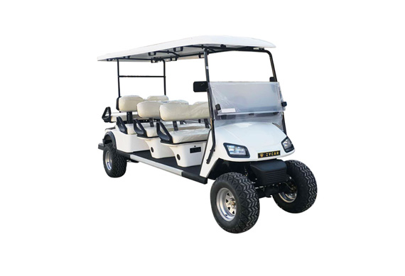 Mini 4 Seater Electric Golf Cart With Cargo Box