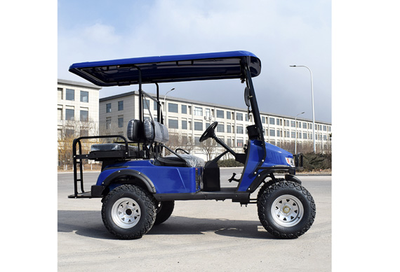 4 seat golf buggy Red electric golf cart for sale