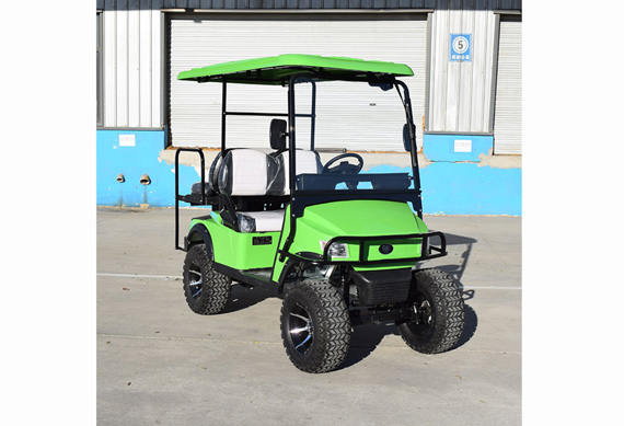 Green electric golf cart factory price