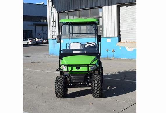 Green electric golf cart factory price