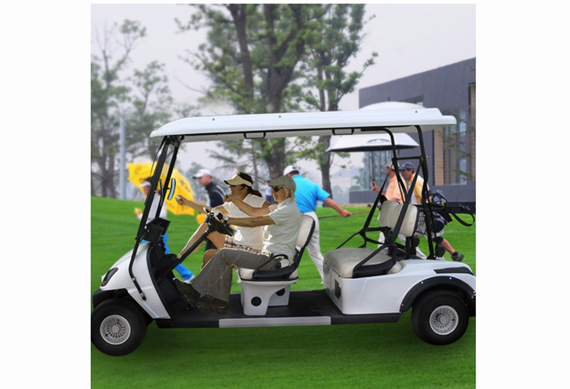 4 Seater Four Person Seats 4 wheel Drive Electric Golf Cart for sale