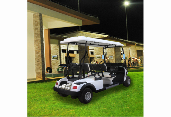 4 Seater Four Person Seats 4 wheel Drive Electric Golf Cart for sale