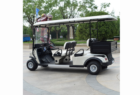 Supply 4 seater Electric golf cart with luggage box