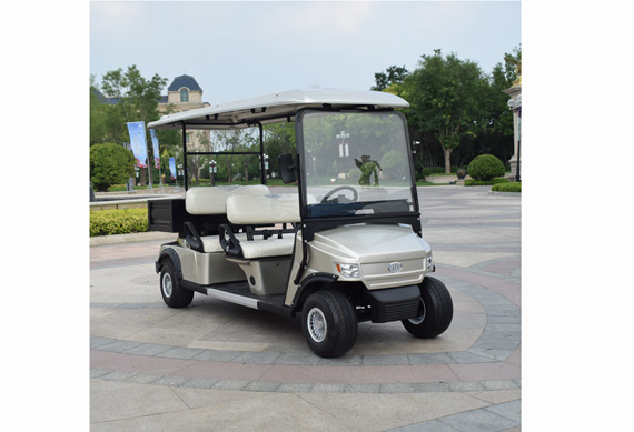 4 Seater electric golf cart with luggage box