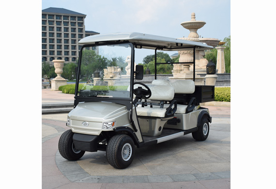 CE Approved 4 Seater Electric Golf Carts with cargo box