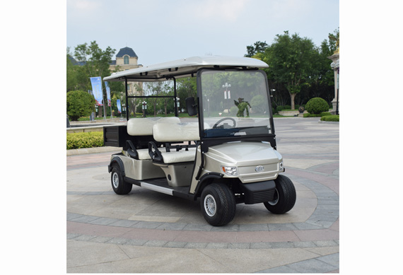 CE Approved 4 Seater Electric Golf Carts with cargo box