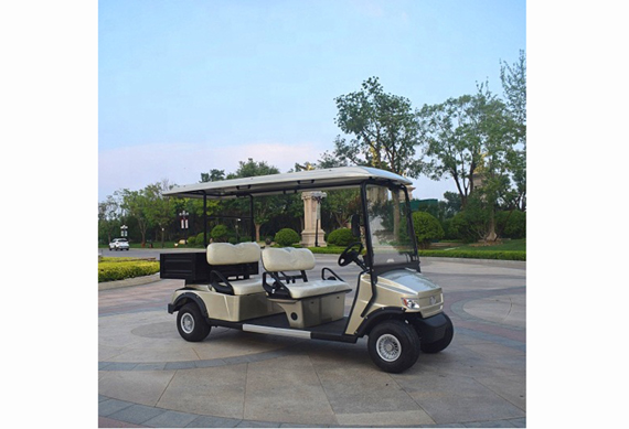 Long service life 4 seats right hand drive electric golf carts