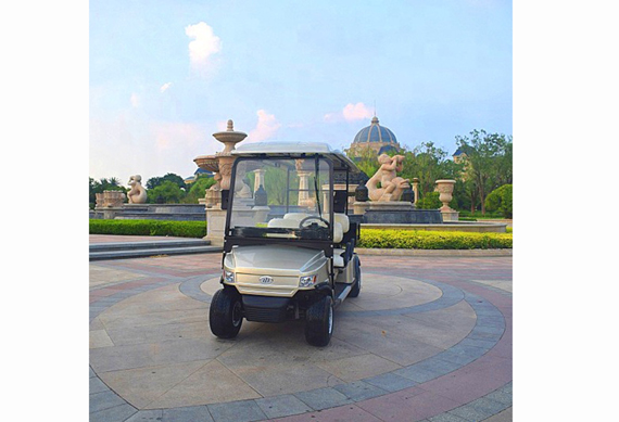 Electric transportation car/electric used golf cart/4 wheels electric golf cart trolley