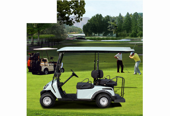 Hot selling solar cart for golf course