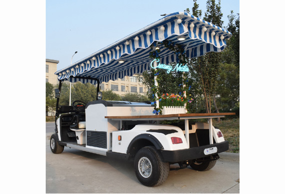 48V, 4 KW electric utility car With Luggage Box