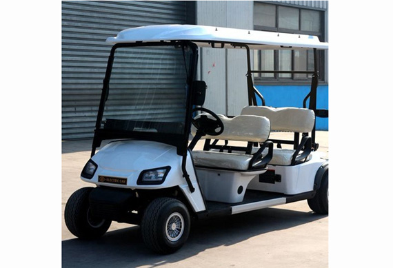 ISO certificated electric 4 seater golf cart with low price
