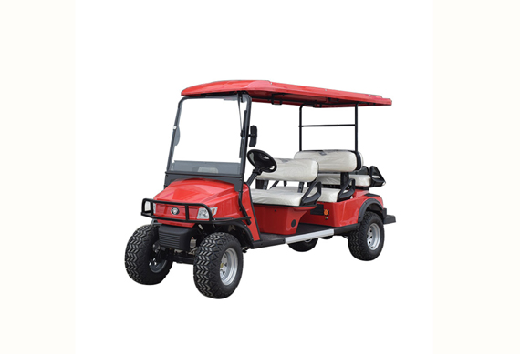 4 seater electric golf cart with folded rear sear kit CE certificate