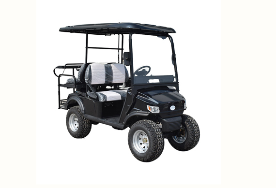 4 seater electric golf cart with folded rear sear kit CE certificate