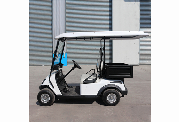 High cost performance 2 seats electric golf cart cargo car with box