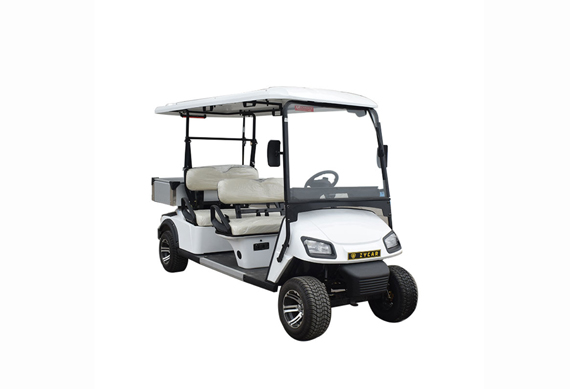 2021 New Design Electronic Golf Cart Hotel Use 4 Passenger Electric Golf Cart With Truck