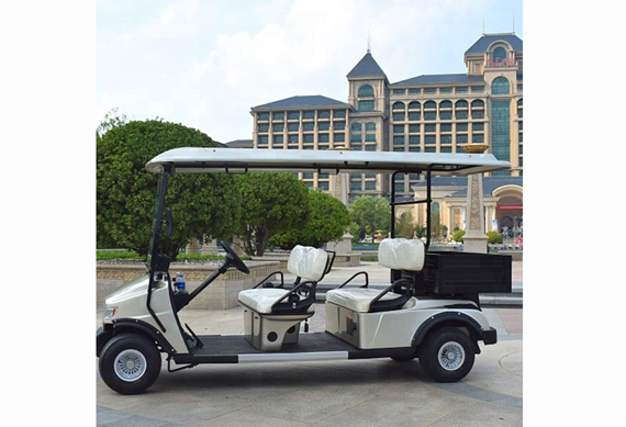 2021 New Design Electronic Golf Cart Hotel Use 4 Passenger Electric Golf Cart With Truck