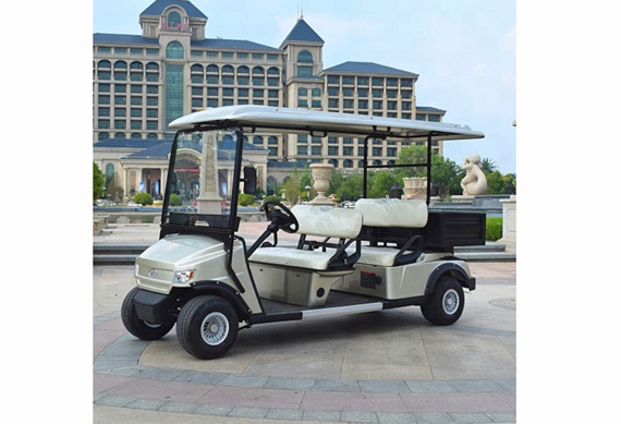 2021 New Design Electronic Golf Cart Hotel Use 4 Passenger Electric Golf Cart With Truck