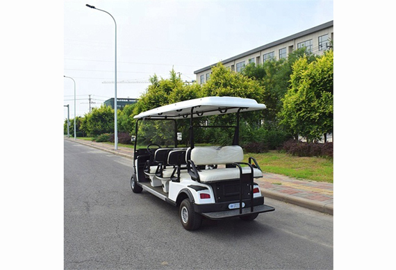 China Factory Electric golf car big wheel golf carts 4 seater