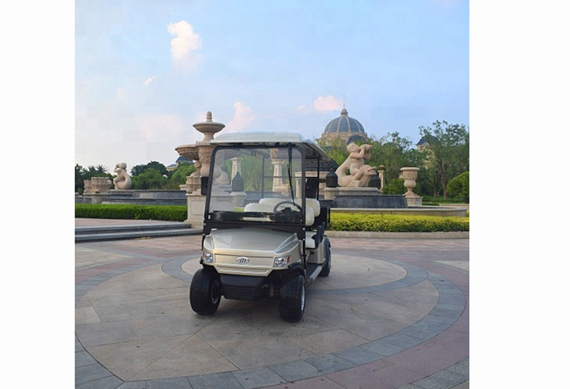 China Factory Electric golf car big wheel golf carts 4 seater