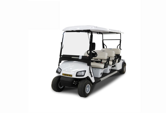 6 person 6 seaters solar golf car for Resort Use