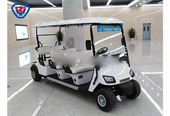 6 person 6 seaters solar golf car for Resort Use