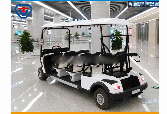 6 person 6 seaters solar golf car for Resort Use