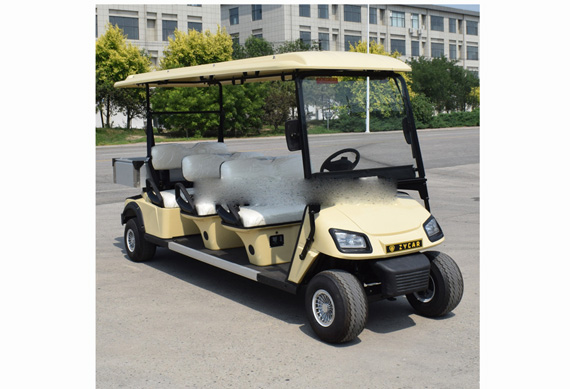 Electric 2 seater golf carts factory price With cargo box