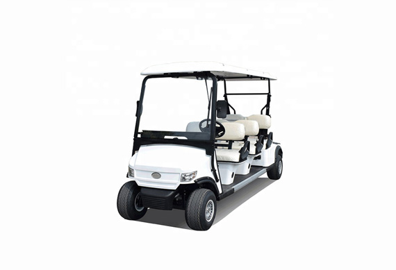 Electric 2 seater golf carts factory price With cargo box