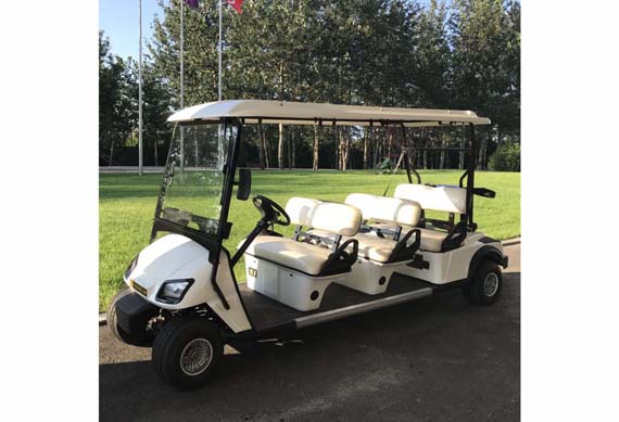 6-seat electric hotel golf cart, CE certified