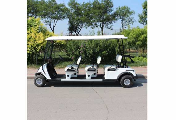 6-seat electric hotel golf cart, CE certified