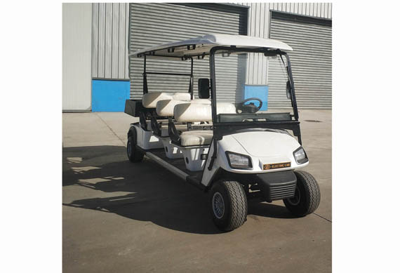 6-seat electric hotel golf cart, CE certified