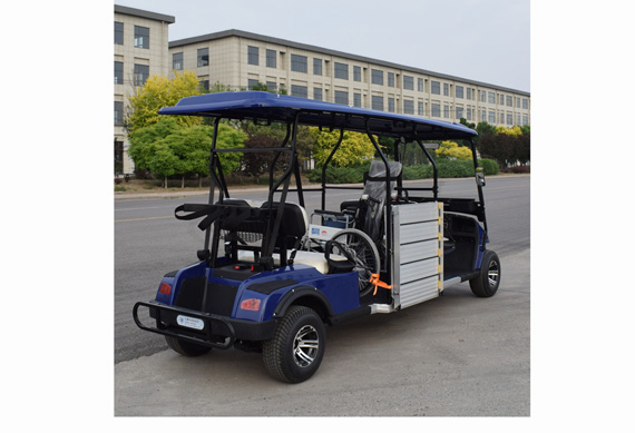 New electric medical golf car ambulance car for wheelchair user