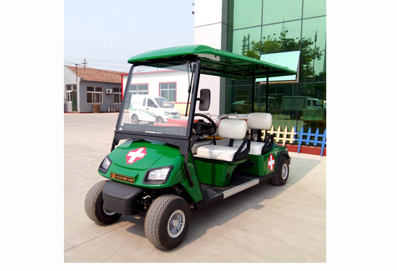 New electric medical golf car ambulance car for wheelchair user