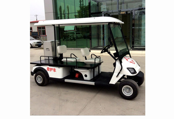 Medical golf car electric battery operated golf carts ambulance