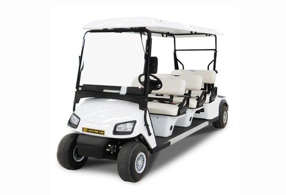 Graceful design elegant 6 seater golf cart 48V electric Car