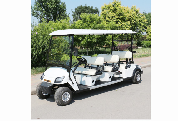 Graceful design elegant 6 seater golf cart 48V electric Car