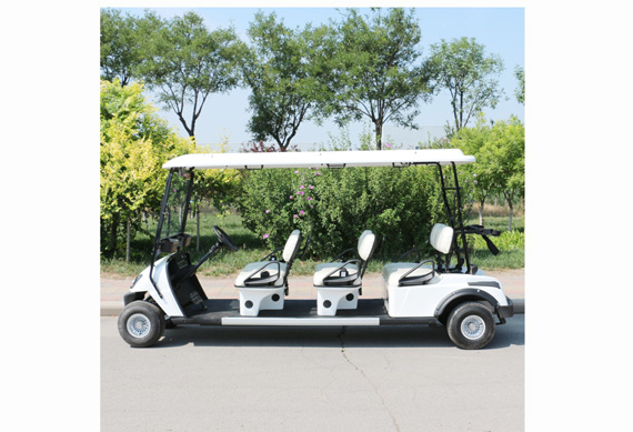 Graceful design elegant 6 seater golf cart 48V electric Car