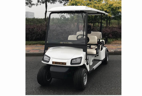 Chinese manufacturer 4 seat electric golf cart for sale low speed vehicle