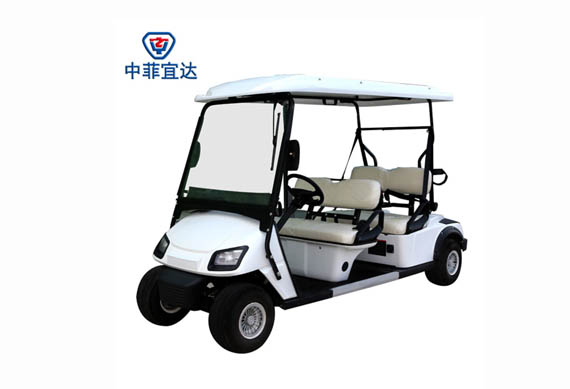 Chinese manufacturer 4 seat electric golf cart for sale low speed vehicle