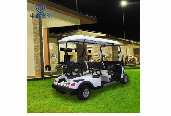 Chinese manufacturer 4 seat electric golf cart for sale low speed vehicle