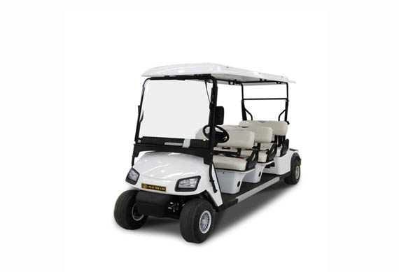 Multifunctional 6 person electric sightseeing golfcart for Resort Use