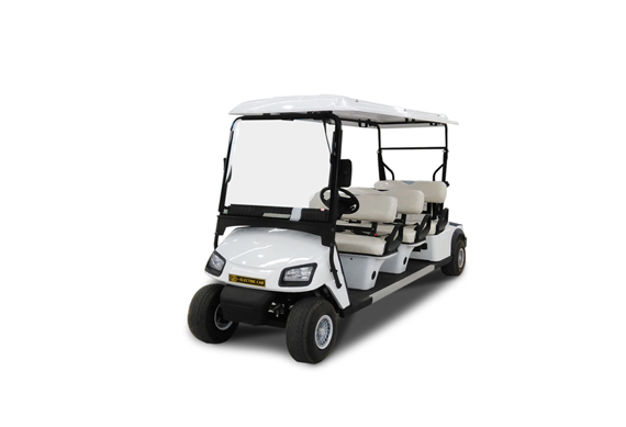 CE approved Electric Back to back 2 4 6 8 seater golf cart for wholesales