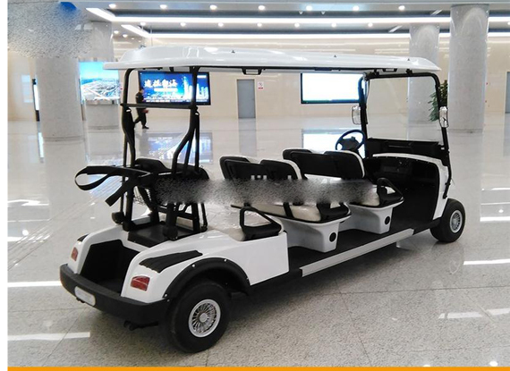 CE approved Electric Back to back 2 4 6 8 seater golf cart for wholesales