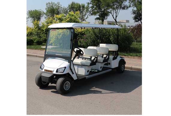 6 Seater Electric golf carts for hotels and airports