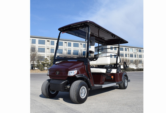 6 Seater Back to Back type electric golf cart with ce certificate