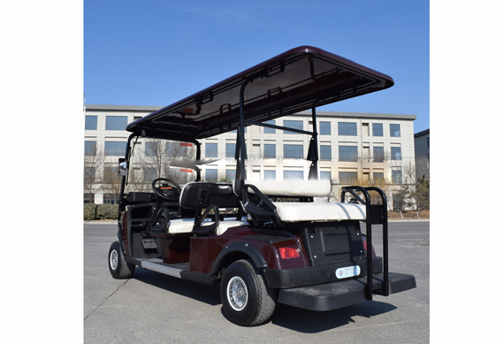 6 Seater Back to Back type electric golf cart with ce certificate
